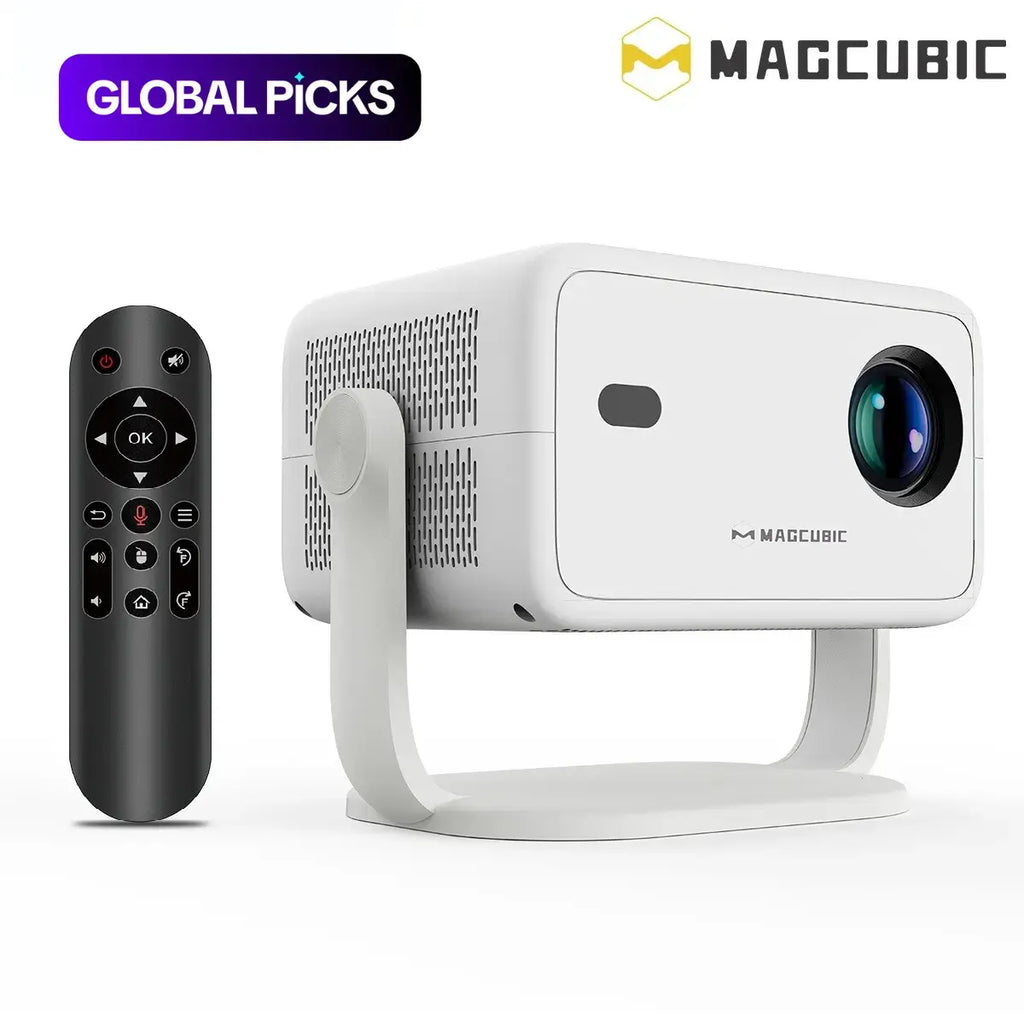 Magcubic 650Ansi Smart L018 Projector, 1080P Auto Focus & Keystone Correction, Android14, BT 5.2, Wifi6, Portable Voice, Home Theater, Home Cinema Projector #GLOBAL PICKS
