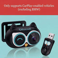 OTTOCAST Baby Camera for Car Wireless Carplay Adapter, 1080P HD Car Screen Display Rear Seat Monitor, 150° Wide Angle, No-Glow Night Vision, Safety for Kids & Infants