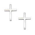 Two Pcs 3D Cross Sticker Christian Car Exterior Decorative Sticker Universal Car Accessories for Motorcycle & SUV Emblem Badge Decal Decoration Two Pcs No Warranty