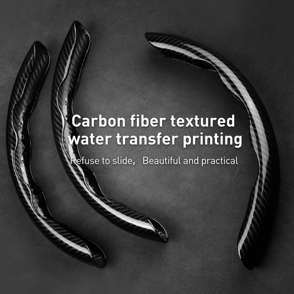 Car Steering Wheel Cover, Non-Slip Design Steering Wheel Protector, Universal Car Steering Wheel Cover for 15 Inch, Decor Gadgets, Car Accessories, Men Gifts, Car Essentials, Vehicle, for Racing