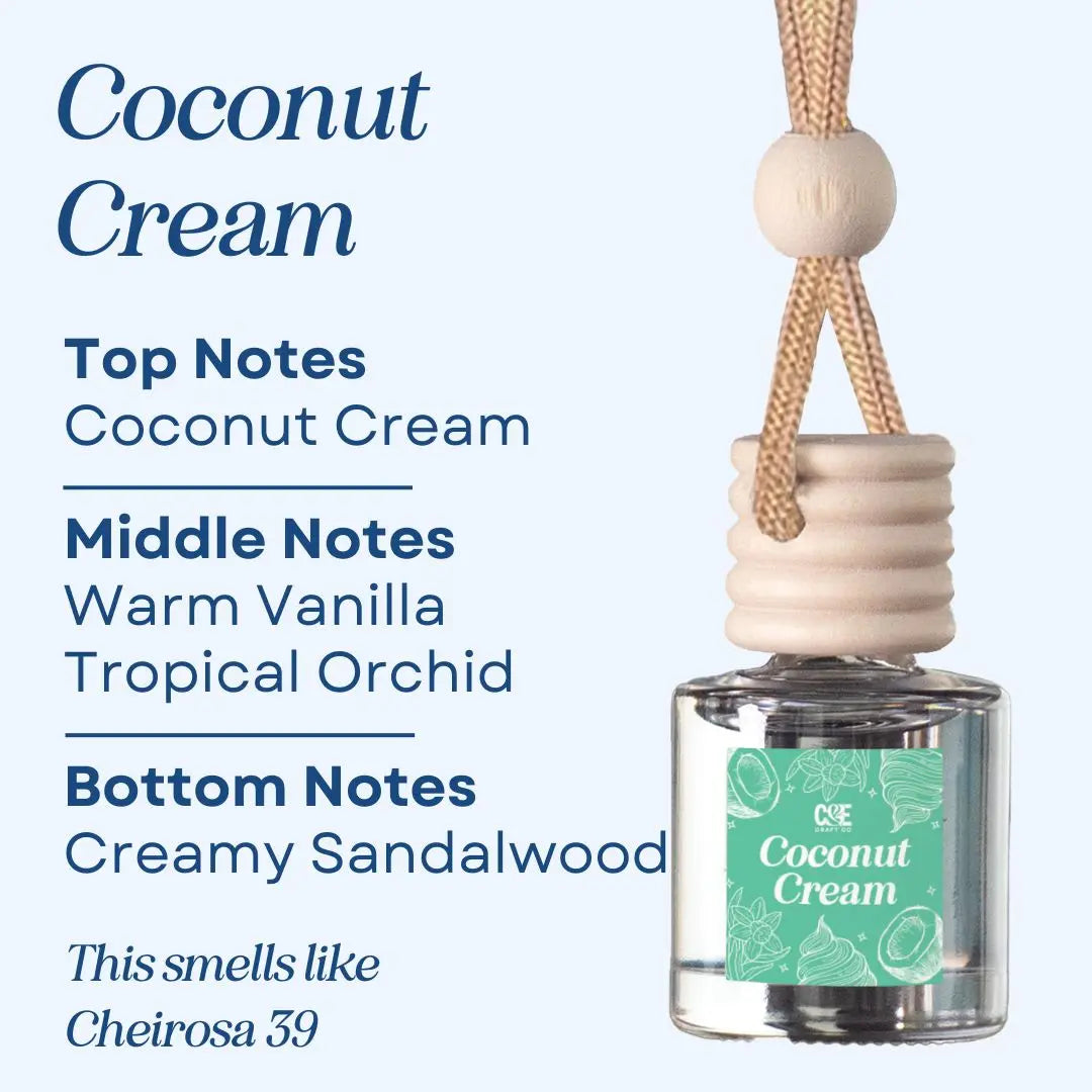 Scented Car Air Freshener - Long Lasting Car Diffuser - Last 60+ Days