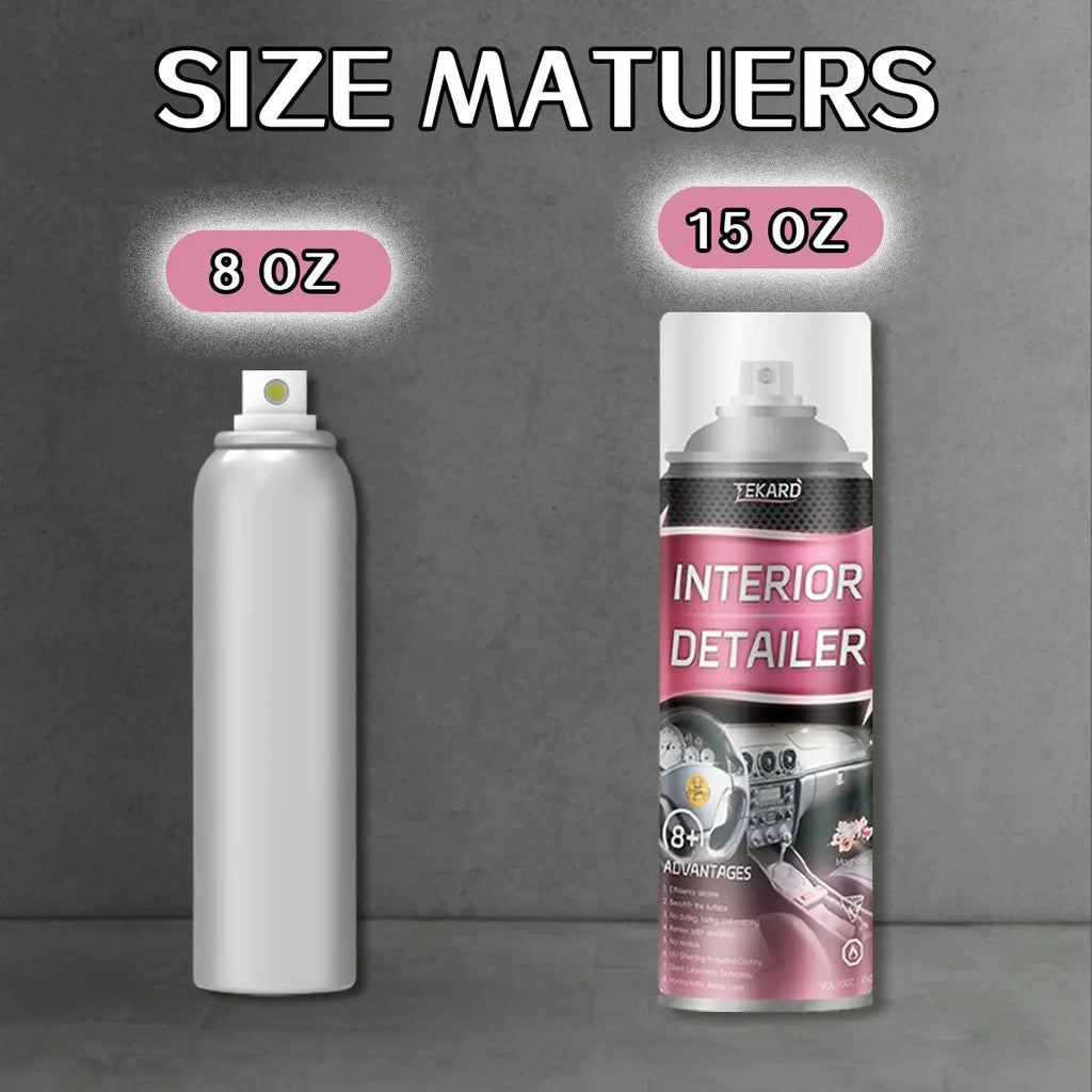 Tekard Interior Detailer Restorer Polishesfor Leather,Plastic ,Rubber,User Friendly Trimrestorer Safe Auto Detailing Supplies-15 Oz Kituv Protection Car Fathersdaygift