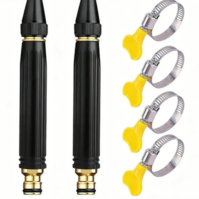 【Summervibes】Home High-Pressure Car Wash Water Gun with Booster Nozzle and Hose, Portable Handheld Water Sprayer, a Must-Have for Watering Plants and Vegetables, Car Washing, Garden Cleaning, Pet Bathing and Outdoor Rinsing.