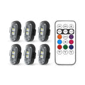 Car LED Light, Remote Control LED Strobe Light, Anti-Collision Aircraft Light Warning Light, Multifunctional Car Decorative Light, LED Car Ambient Light, Multiple Lighting Modes, Led Car Lights