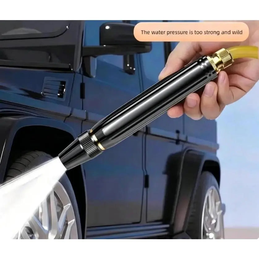 【Summervibes】Home High-Pressure Car Wash Water Gun with Booster Nozzle and Hose, Portable Handheld Water Sprayer, a Must-Have for Watering Plants and Vegetables, Car Washing, Garden Cleaning, Pet Bathing and Outdoor Rinsing.