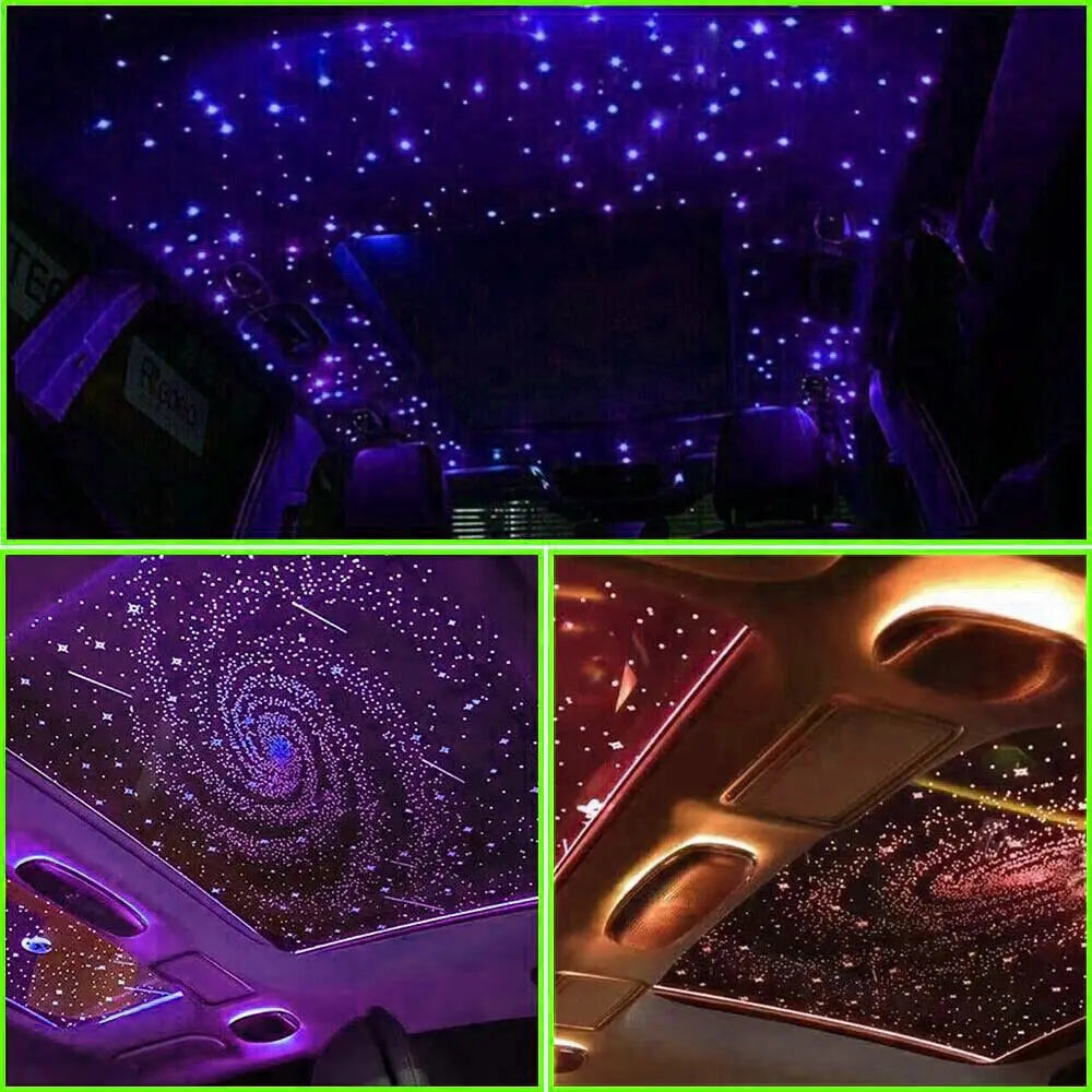 1000Pc Car Home Headliner Star Light Kit Roof Twinkle Ceiling Lights Fiber Optic Led Backlights Starlightcarroof