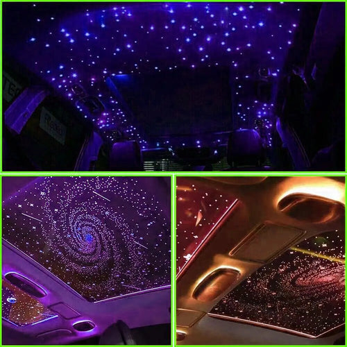 1000Pc Car Home Headliner Star Light Kit Roof Twinkle Ceiling Lights Fiber Optic Led Backlights Starlightcarroof