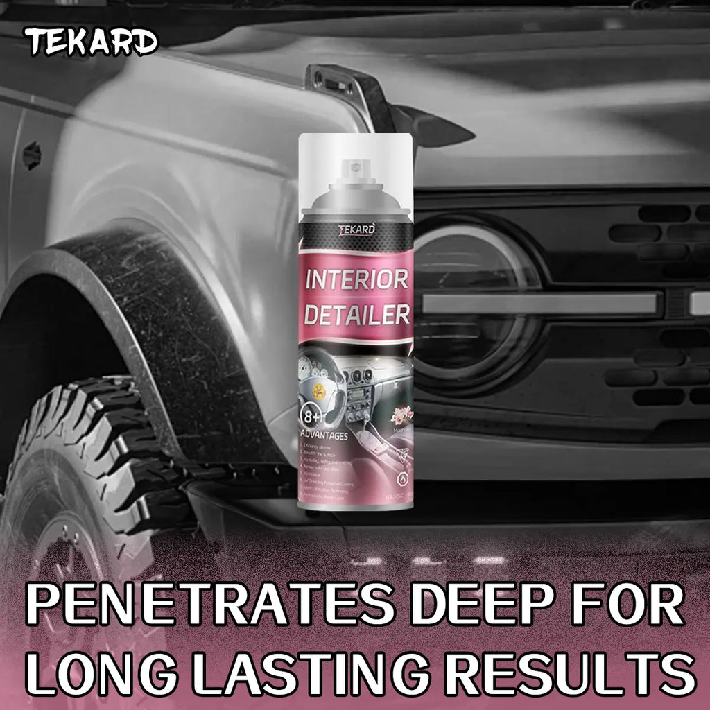 Tekard Interior Detailer Restorer Polishesfor Leather,Plastic ,Rubber,User Friendly Trimrestorer Safe Auto Detailing Supplies-15 Oz Kituv Protection Car Fathersdaygift