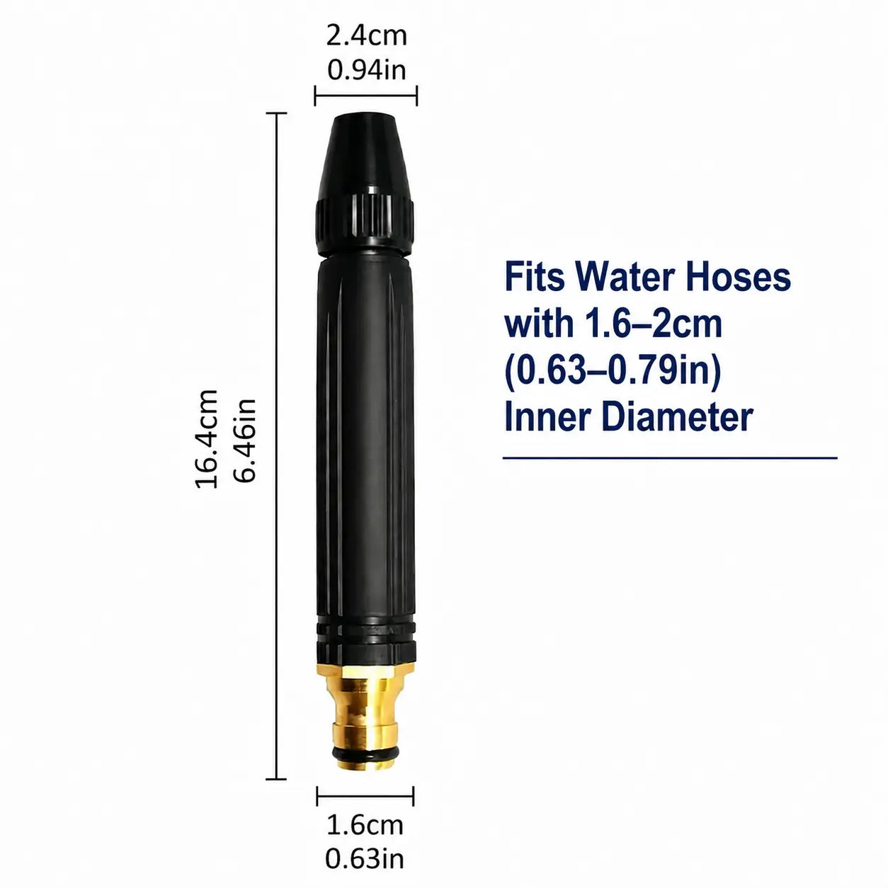 【Summervibes】Home High-Pressure Car Wash Water Gun with Booster Nozzle and Hose, Portable Handheld Water Sprayer, a Must-Have for Watering Plants and Vegetables, Car Washing, Garden Cleaning, Pet Bathing and Outdoor Rinsing.