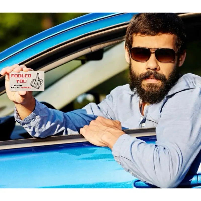 You Park like an A-Hole Bad Parking Prank Cards Funny Bad Parking Warning Cards – Leave under Windshield – 50 Pack