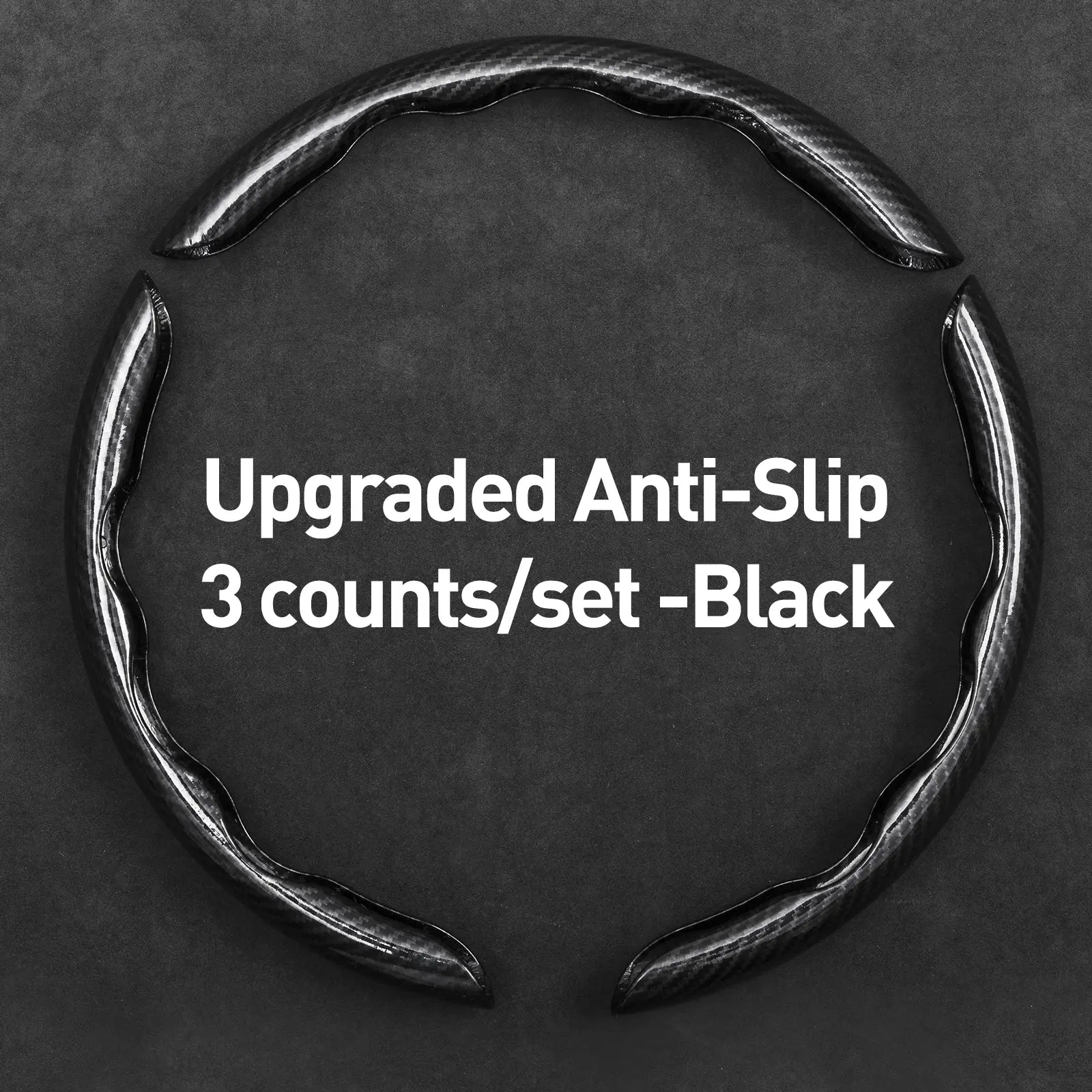 Car Steering Wheel Cover, Non-Slip Design Steering Wheel Protector, Universal Car Steering Wheel Cover for 15 Inch, Decor Gadgets, Car Accessories, Men Gifts, Car Essentials, Vehicle, for Racing