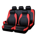 Universal Car Seat Covers 1 Set 5 Seats for Car Front & Rear Seat Covers, PU Leather Waterproof Automotive Seat Protectors, Fits Most Vehicles, Car Interior Accessories