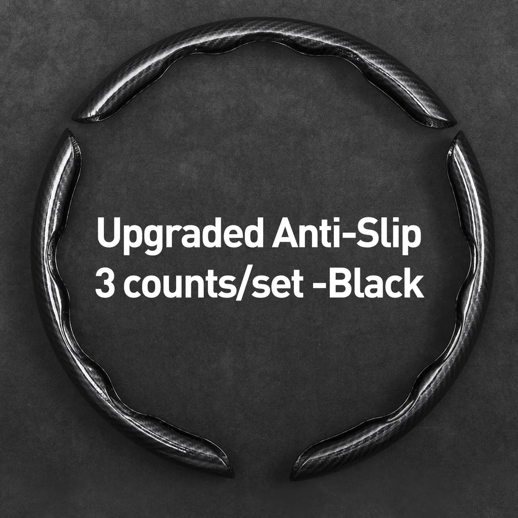 Car Steering Wheel Cover, Non Slip Design Steering Wheel Protector, Universal Car Steering Wheel Cover for 15 Inch, Decor Gadgets, Car Accessories, Men Gifts, Car Essentials, Vehicle, for Racing anti Slip Sport All Season Use