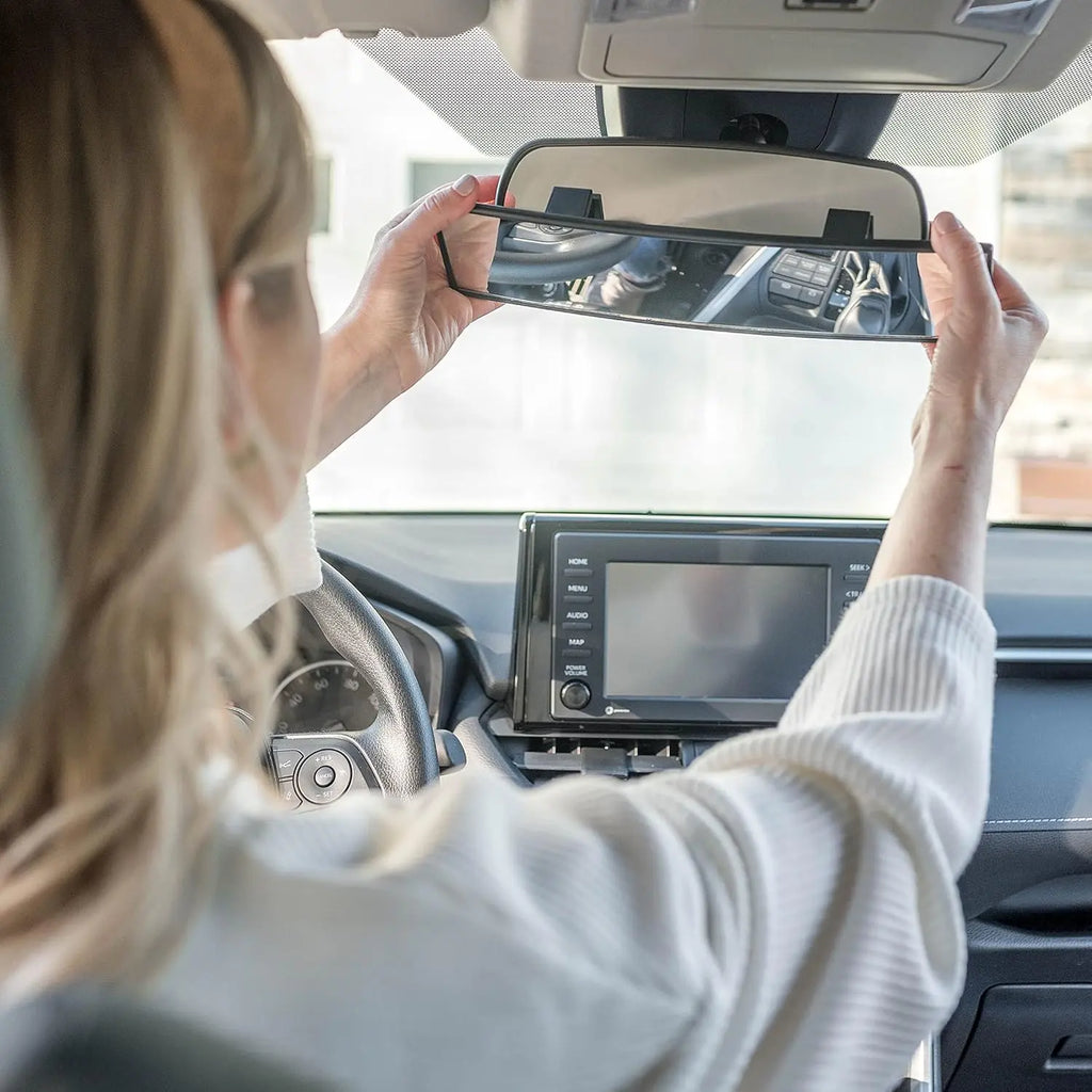 Car Rear View Mirrors 11.8 Inch Wide-Angle Clip-On Design | Reduces Blind Spots for Cars, Suvs & Trucks | Clear Vision & Enhanced Awareness