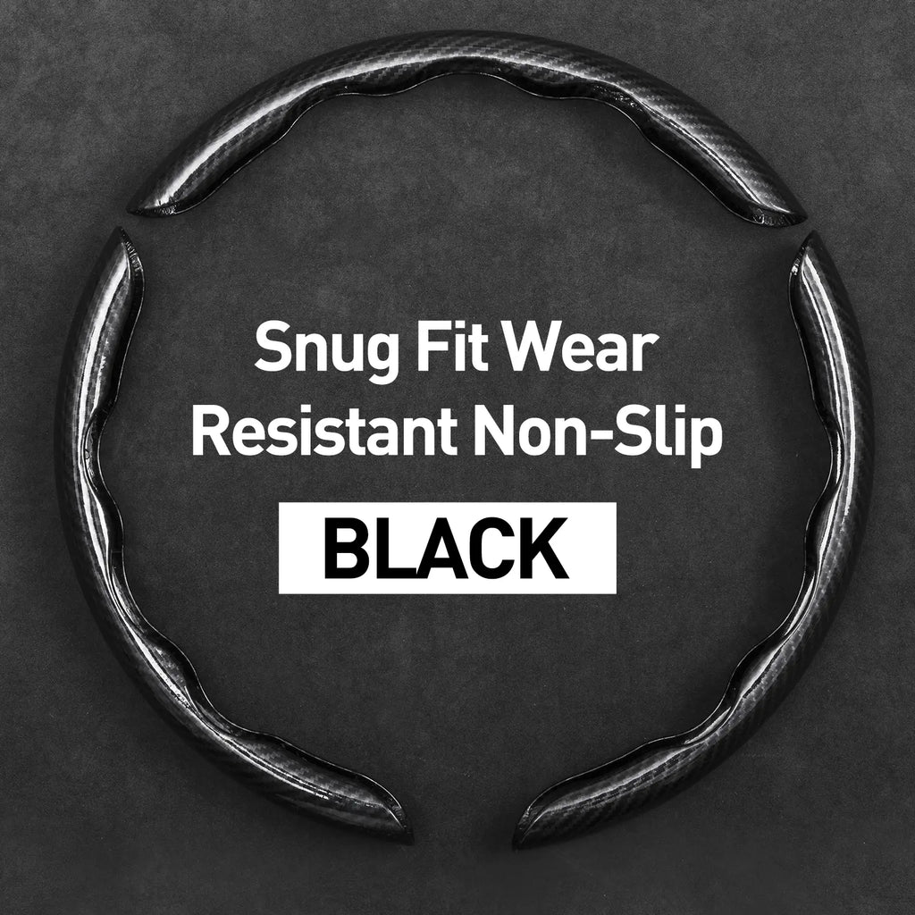 Car Steering Wheel Cover, Non-Slip Design Steering Wheel Protector, Universal Car Steering Wheel Cover for 15 Inch, Decor Gadgets, Car Accessories, Men Gifts, Car Essentials, Vehicle, for Racing