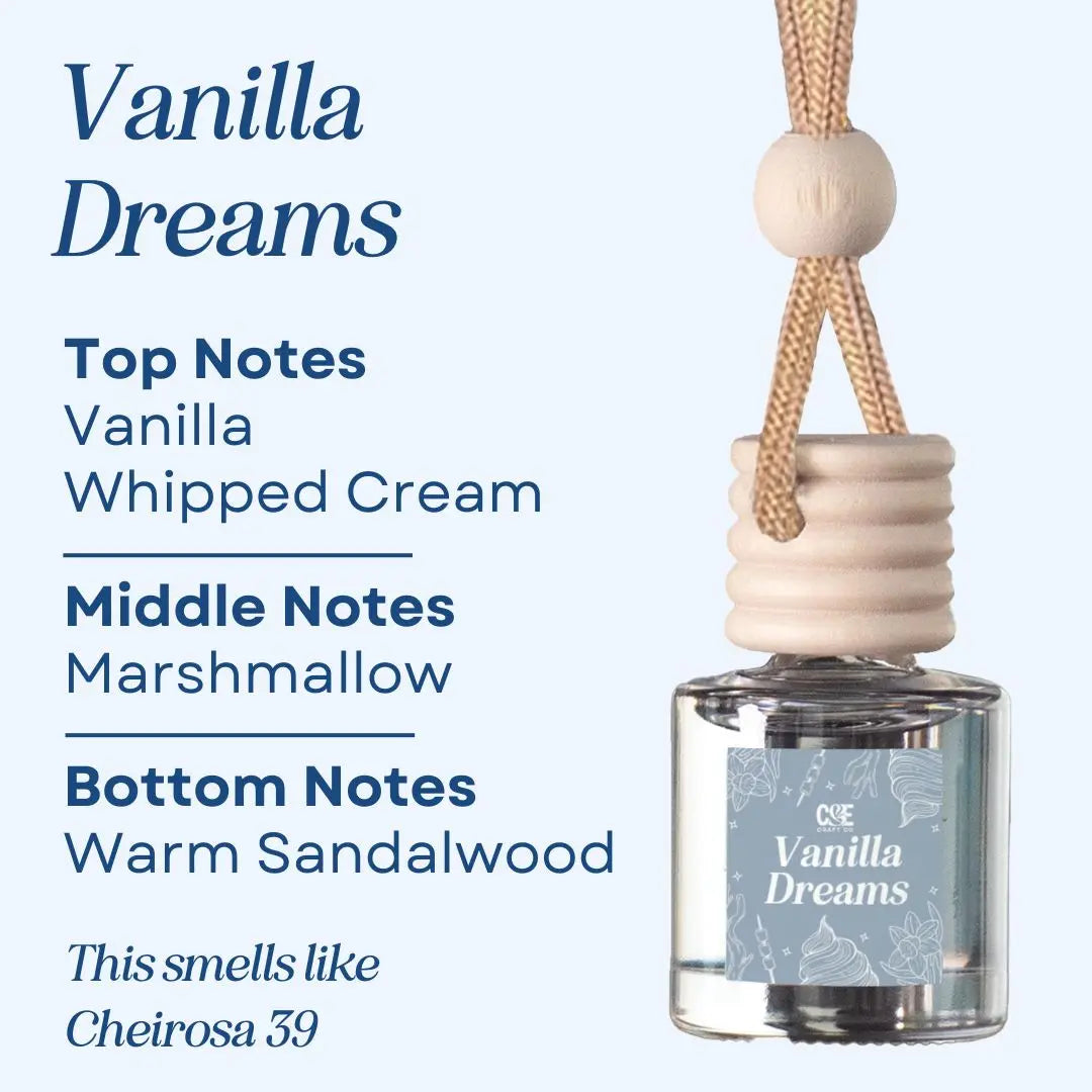 Scented Car Air Freshener - Long Lasting Car Diffuser - Last 60+ Days