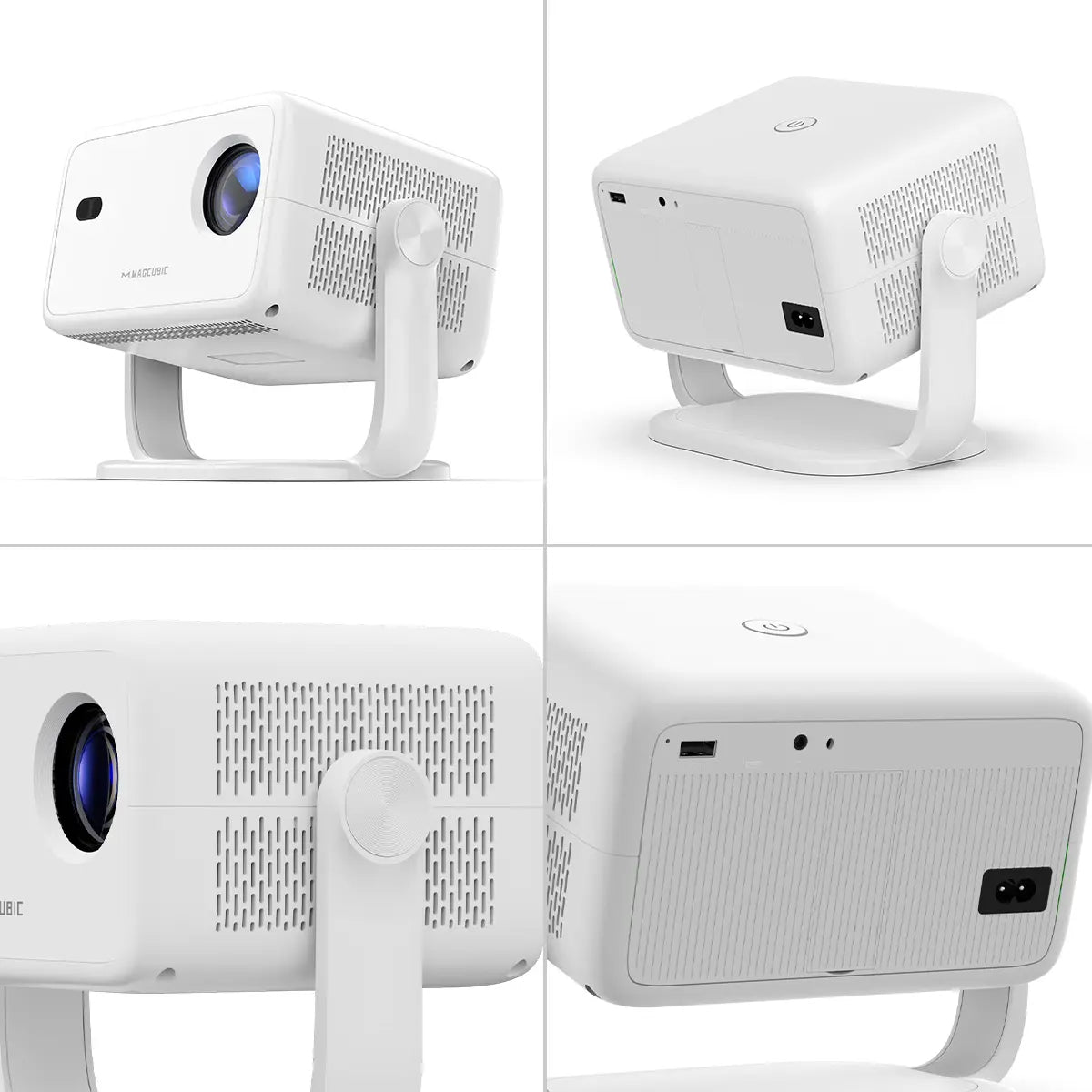 Magcubic 650Ansi Smart L018 Projector, 1080P Auto Focus & Keystone Correction, Android14, BT 5.2, Wifi6, Portable Voice, Home Theater, Home Cinema Projector #GLOBAL PICKS