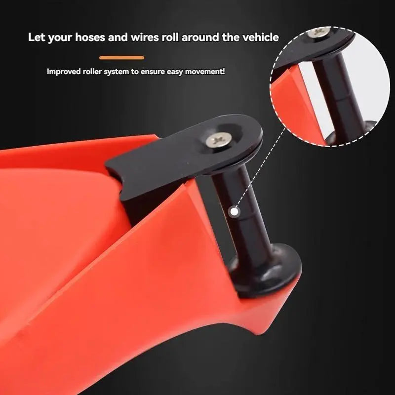 Car Wash Hose Anti-Kinking Tool, Tire Positioner for Easy Hose Movement, Suitable for Cars and Motorcycles, 4Pc/2Pc/1Pc Set #GLOBAL PICKS