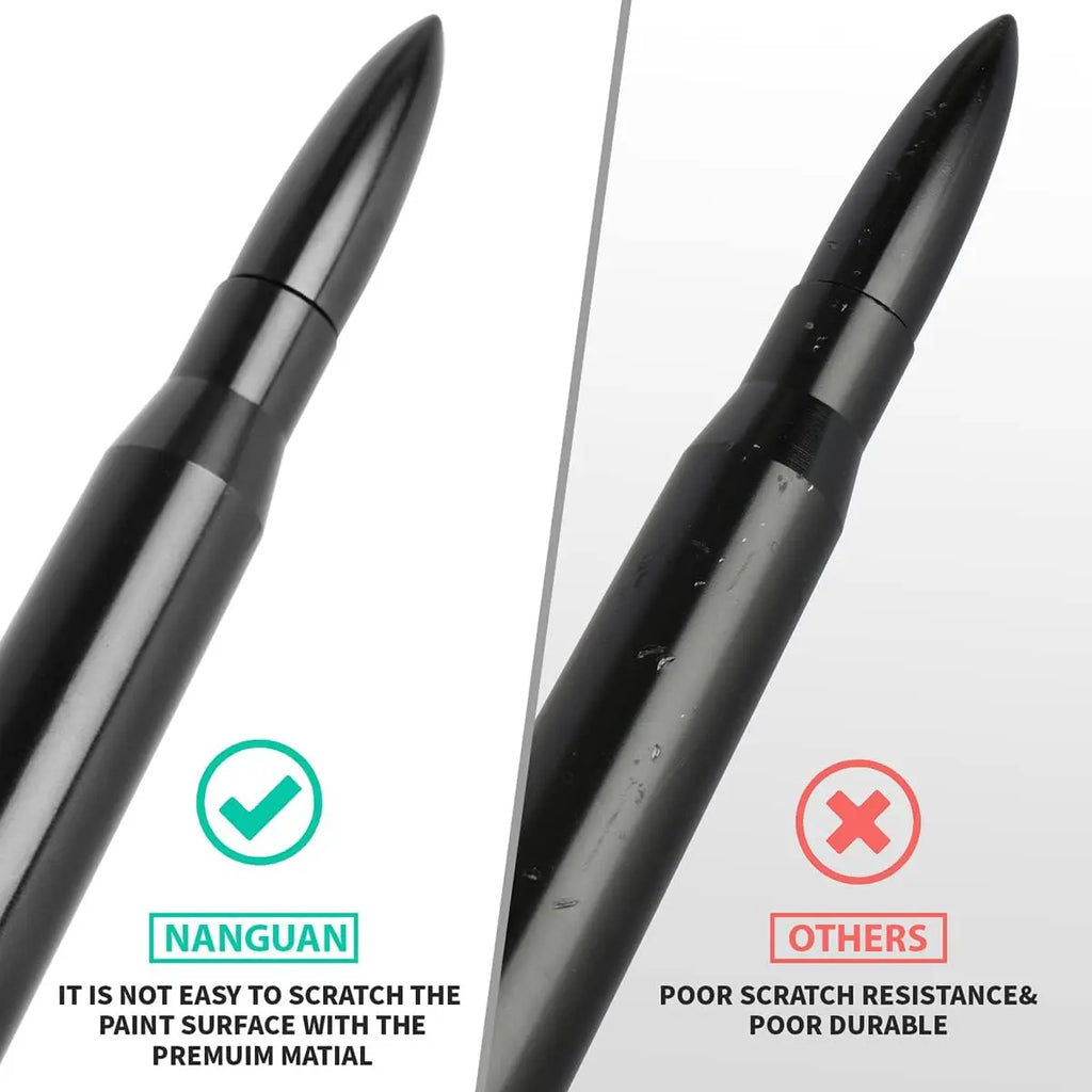 Bullet Antenna Mast Power Radio AM/FM Replacement Universal Car Radio Antenna, Cool Car Accessories Widely Compatible Compatible with Ford, Dodge, Chevrolet, GMC, Jeep, Toyota Truck Replacement Antenna