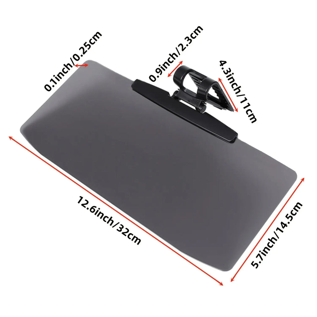 Autoshield Car Anti-Glare Visor Extender Sunlight & Headlight Shield Adjustable Universal Fit for Safer Day & Night Driving Reduces Glare Enhances Visibility